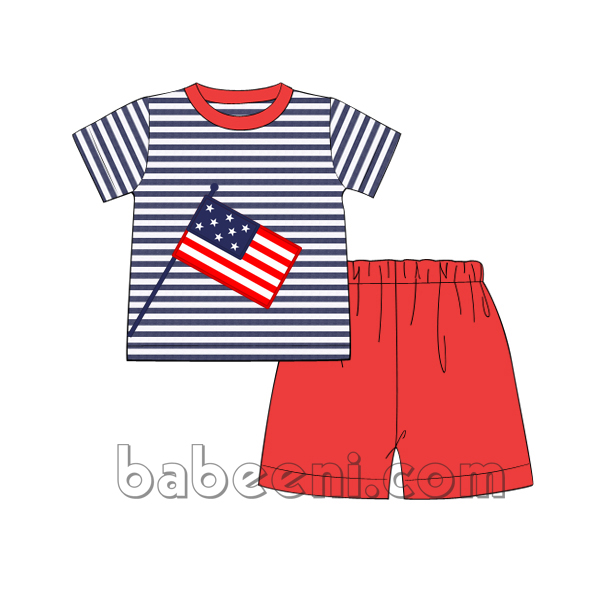 Beautiful Independent knit two-pieces for little boy- BBC 791